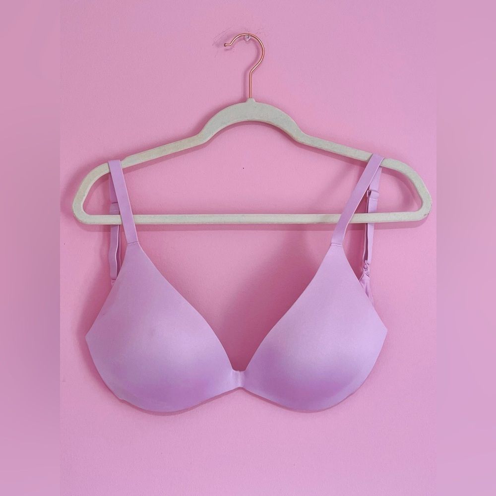 SKIMS WIRELESS FORM SUPER PUSH UP BRA - 32DD - BABY PINK